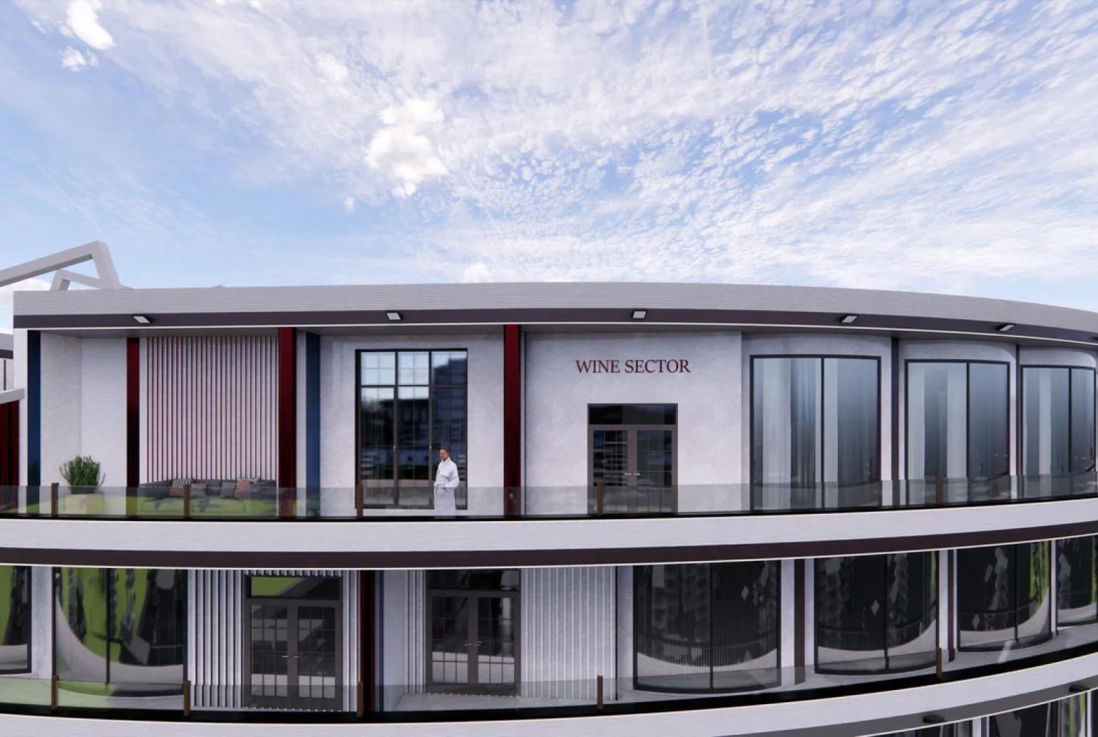 Проект апартаментов “WINE SECTOR” в стиле NEO CLASSICAL FUSION