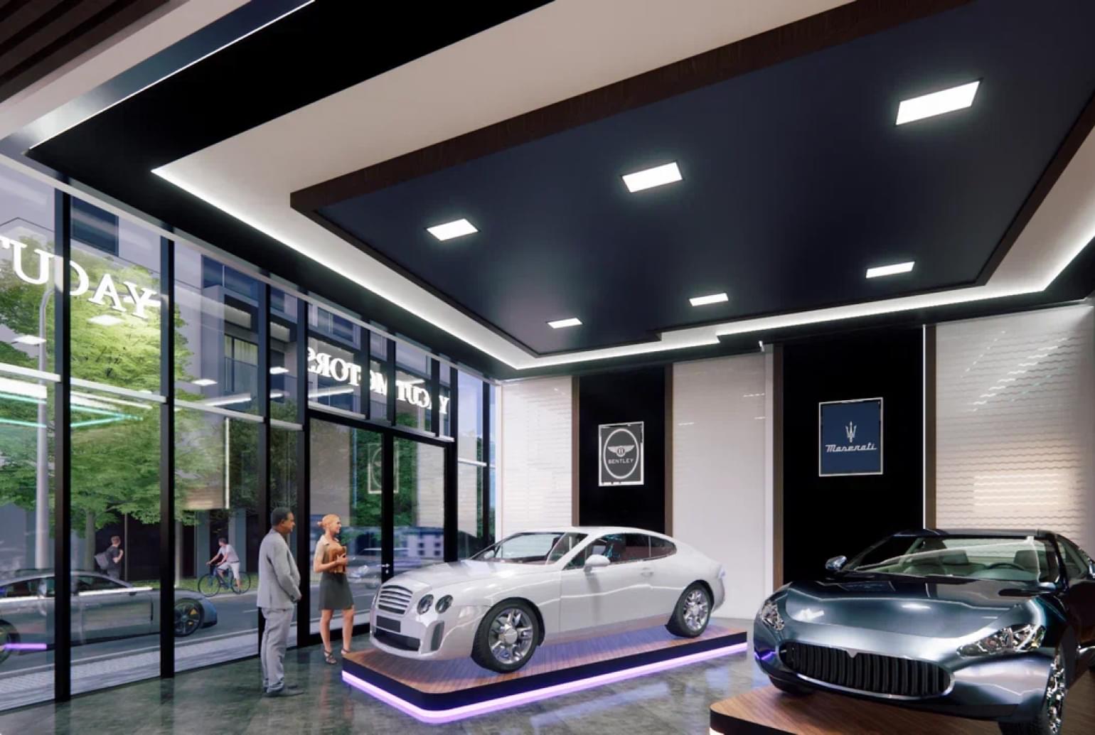 Проект автосалона “Yacut motors”